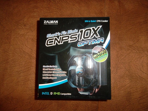 Zalman CNPS10X Optima. Упаковка.
