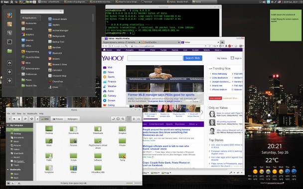 Linux Mint Desktop