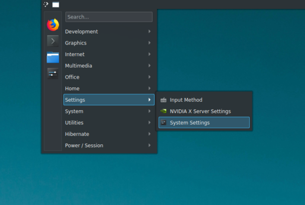 Ubuntu, System settings